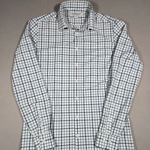 Mizzen+Main Mens Performance Dress Shirt Size Medium Trim Tall